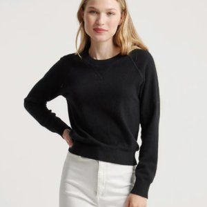 Quince Mongolian Cashmere Shrunken Sweatshirt